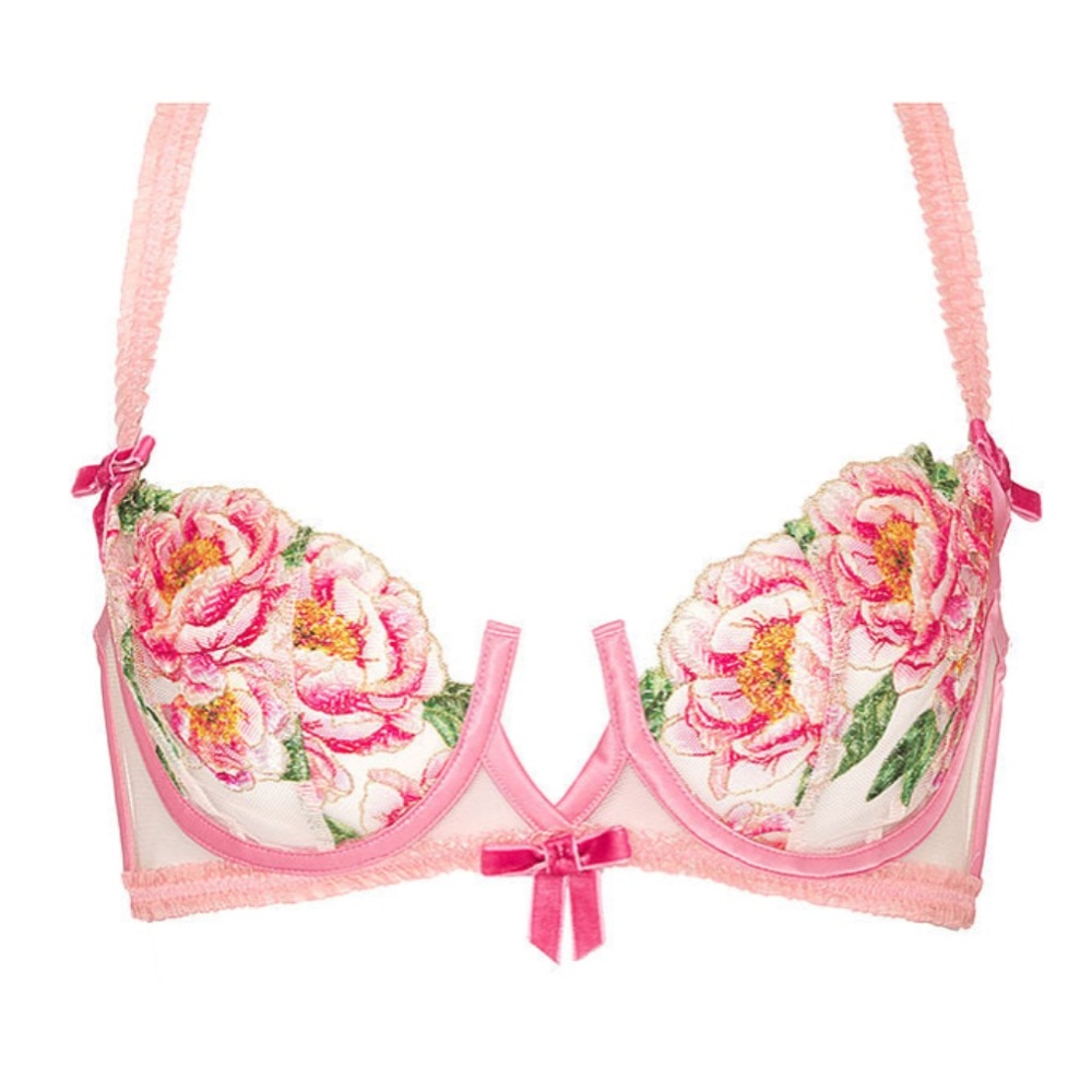 🔥HOST PICK🔥 NWT For Love and Lemons 🍋 Needle Point Underwire Bra - Picture 4 of 9